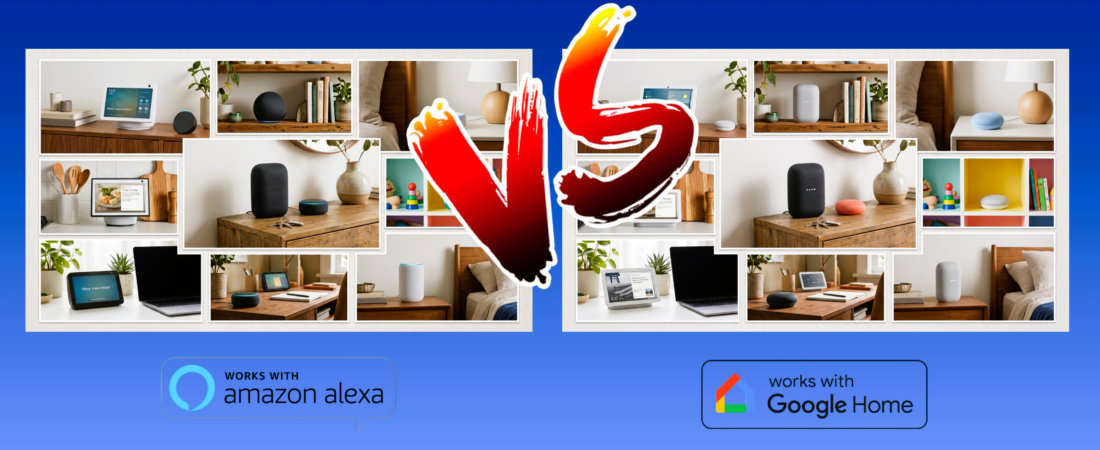 Amazon Alexa vs Google Home: Qual ecossistema de casa inteligente escolher?