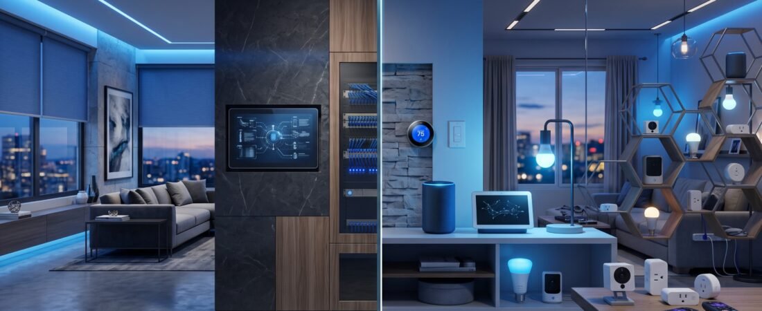 Automação Residencial Profissional vs. Smart Home: Qual a diferença?