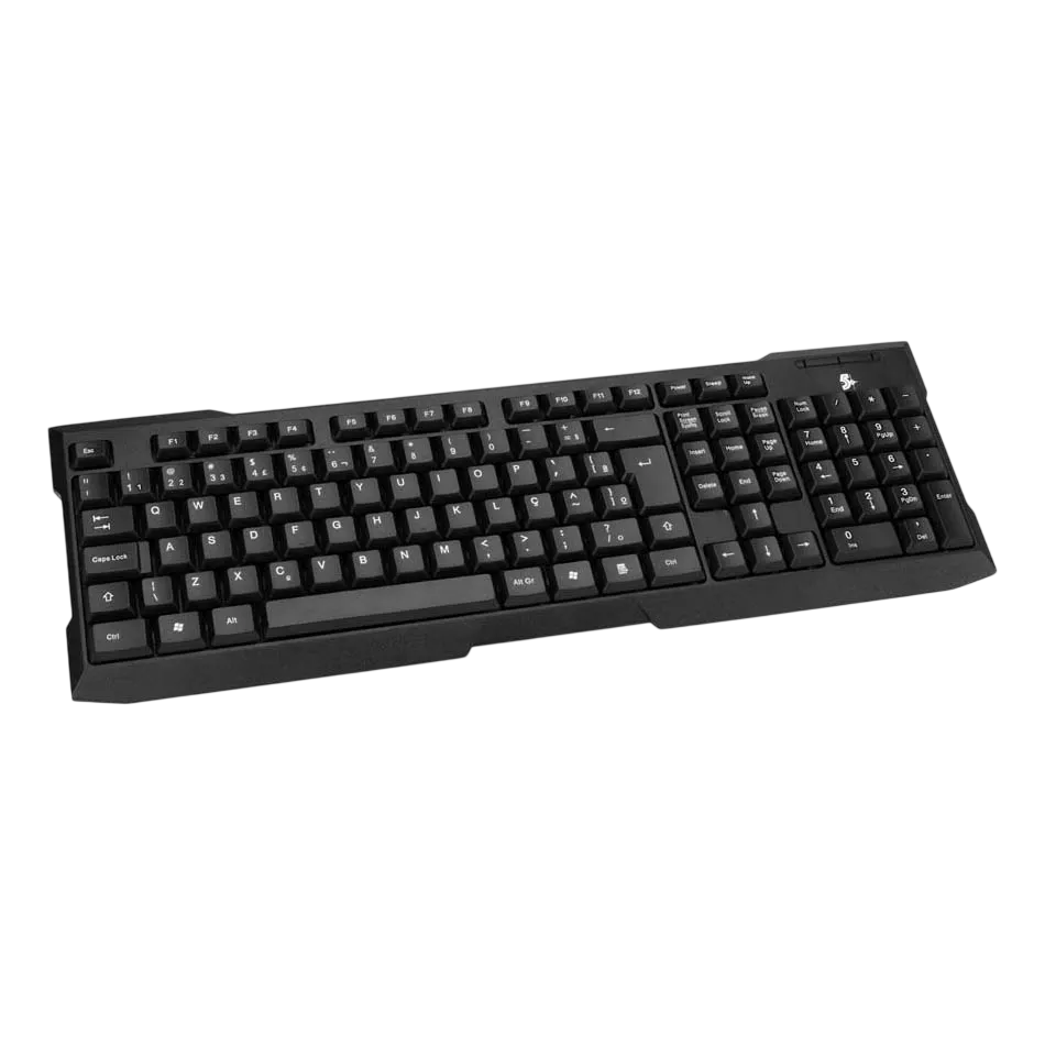 Teclado confortável