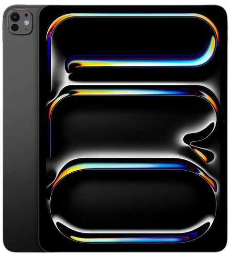 Imagem frontal e traseira Apple iPad Pro M5 11 Polegadas na cor cinza