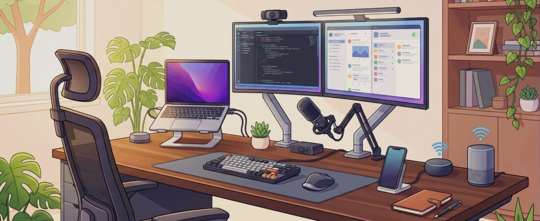 Setup para Home Office: Como Montar um Espaço de Trabalho Completo e Produtivo