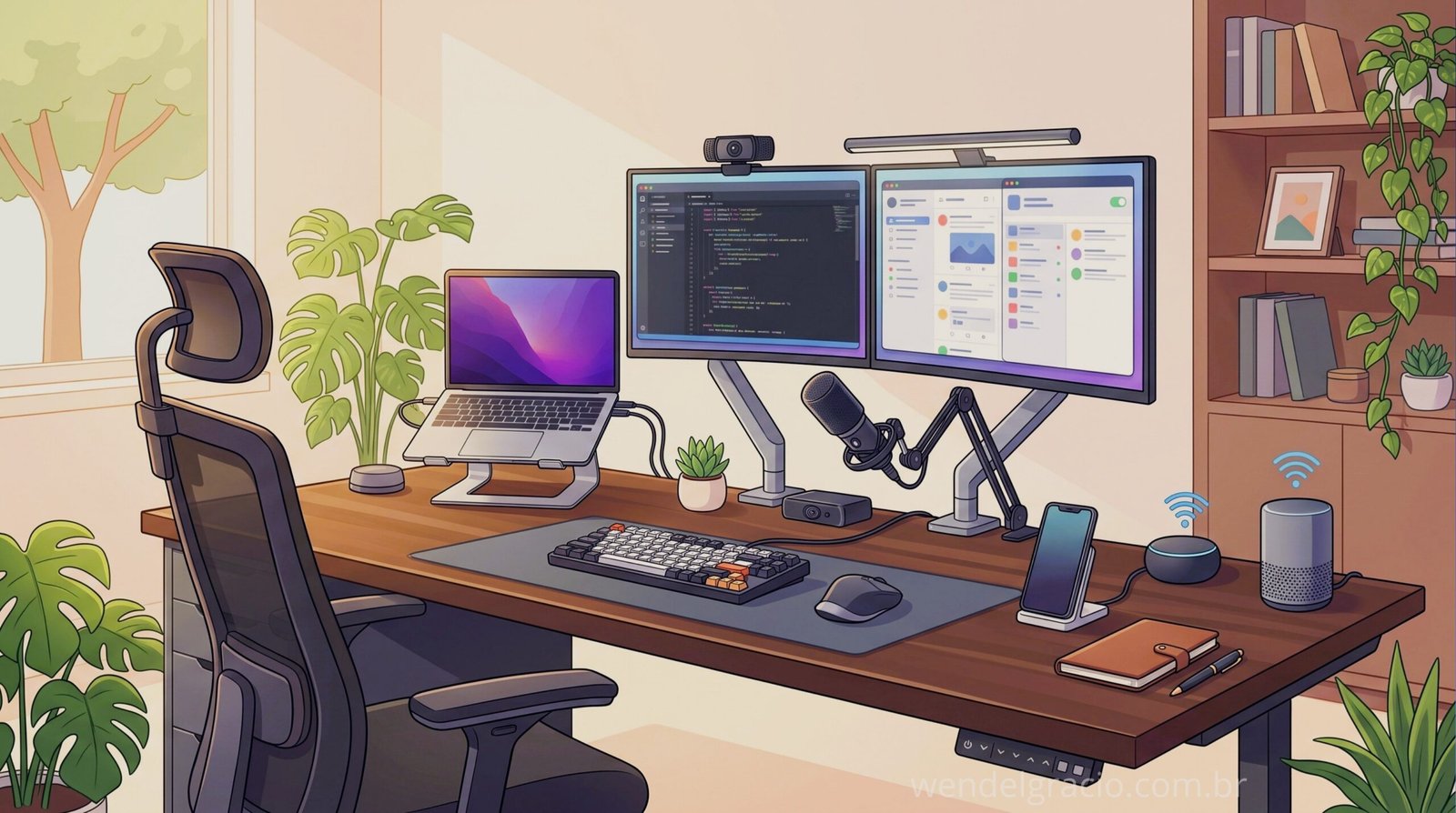 Setup para Home Office: Como Montar um Espaço de Trabalho Completo e Produtivo