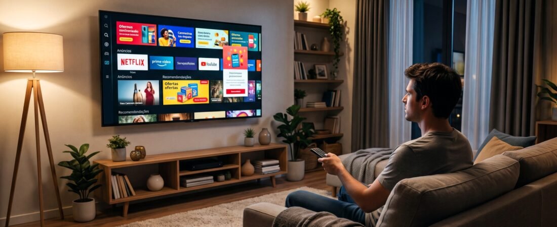 Vibe coding na Smart TV: Dá para usar o Claude Code para limpar a tela inicial e acabar com os anúncios?